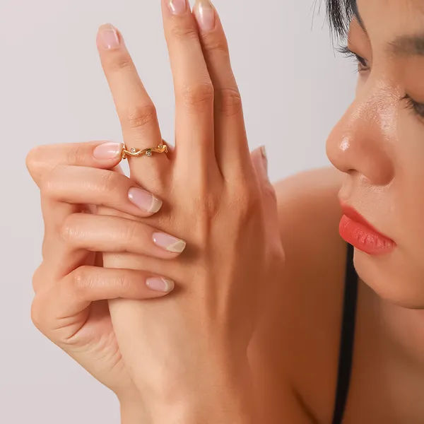 Gold_Irregular_Geometric_Rings_For_Women